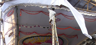 Kerala Festival Scene, Kerala, India